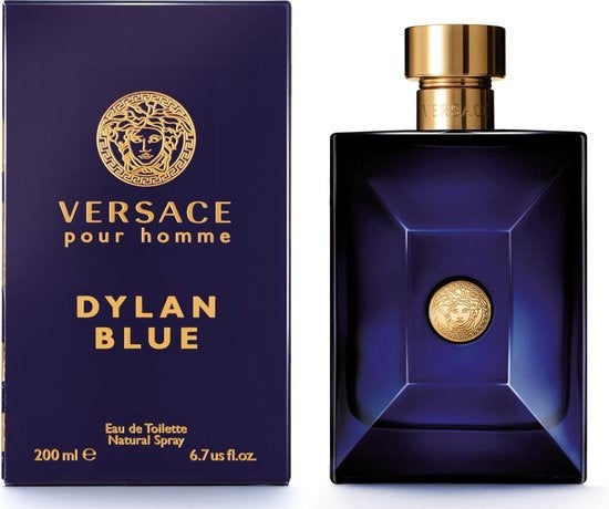 Versace Dylan Blue 200 ml – Eau de Toilette – Herrenparfüm – Verpackung beschädigt