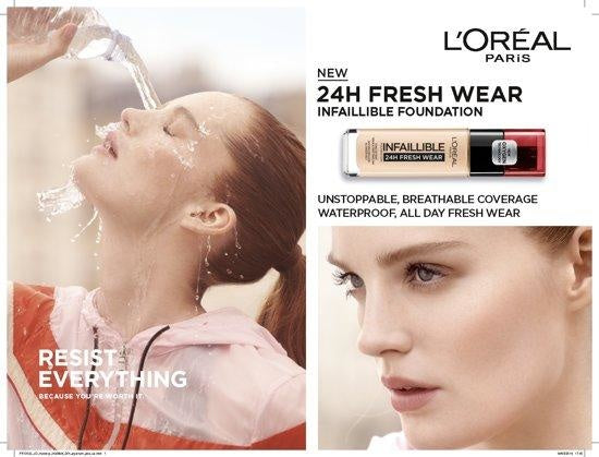 L'Oréal Paris Infallible 24Hr Fresh Wear Foundation - 300 Amber