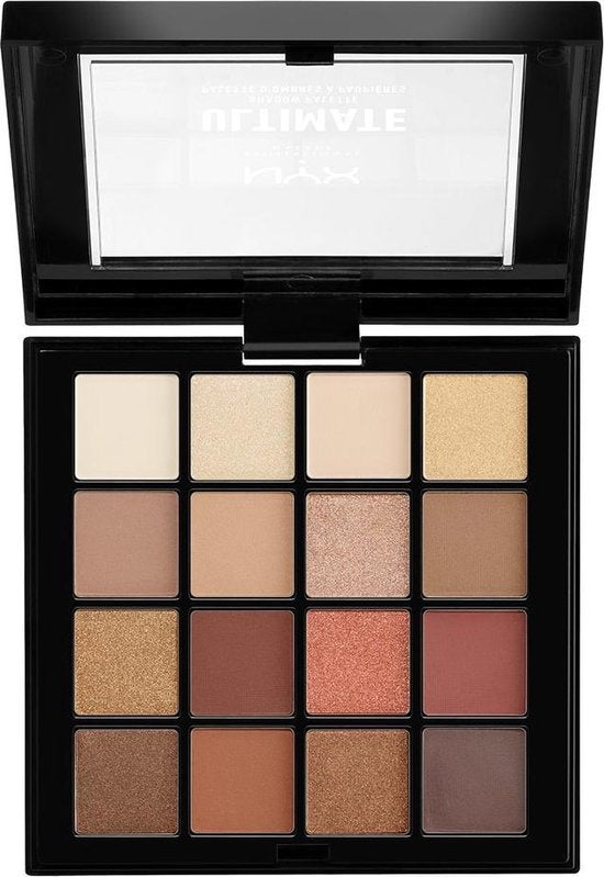 NYX Professional Makeup Ultimate Shadow Palette Oogschaduwpalette - Warm Neutrals USP03