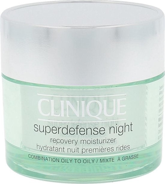 Clinique Superdefense Night Recovery Moisturizer Nachtcrème - 50 ml - Vette huid