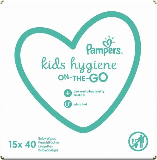 Pampers Kids Hygiene-Babytücher für unterwegs – 600 Stück