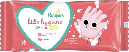 Pampers Kids Hygiene-Babytücher für unterwegs – 600 Stück