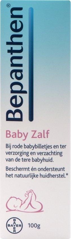 Bepanthen Baby Ointment - For dry baby skin and diaper rash - 100 grams - Packaging damaged