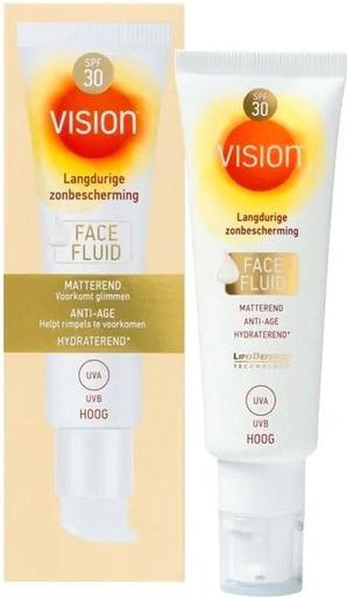 Vision Face Fluid - Sunscreen - SPF30 - 50ml