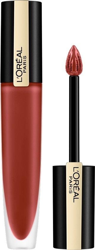 L'Oréal Paris Rouge Signature Lipstick - 130 I Amaze Red Matte Liquid Lipstick