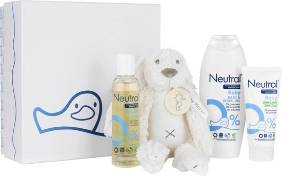 Neutrales Rabbit Richie Geschenkset