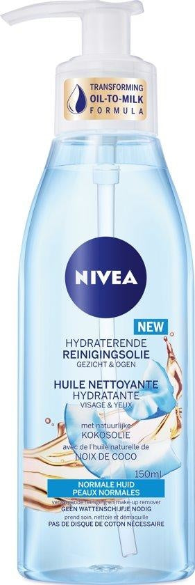 NIVEA Essentials Hydraterende Reinigingsolie - Kokosolie - Normale Huid - 150ml