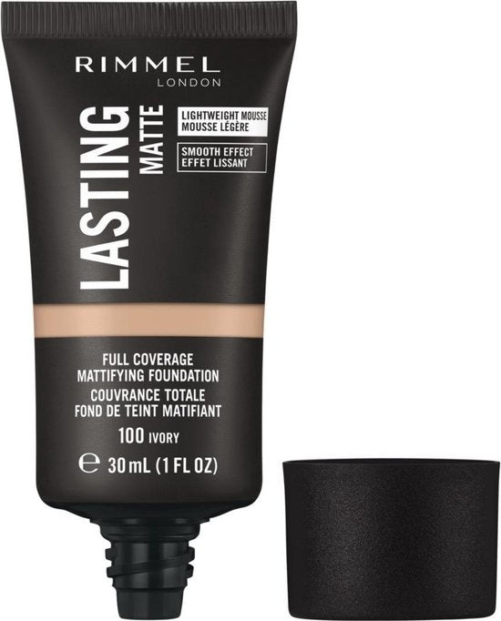 Rimmel London Lasting Matte Ivory 100 Foundation