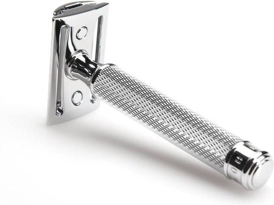 Muhle Double Edge Safety Razor Classic Razor - Chrome - Closed Comb