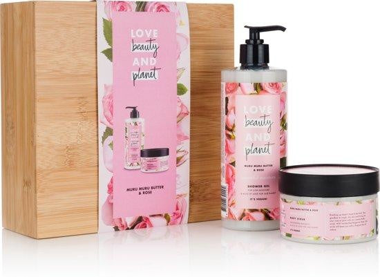 Love Beauty and Planet Muru Muru Butter & Rose Duo Geschenkset