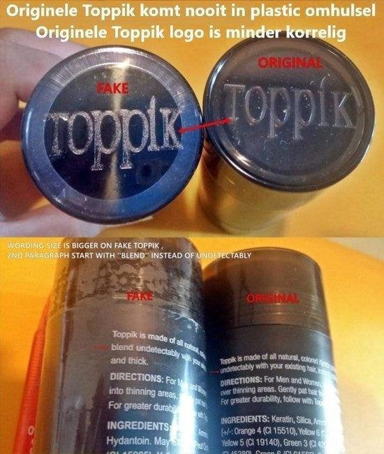 Toppik Hair Building Fibers Travel (3 Gramm) – Dunkelbraun