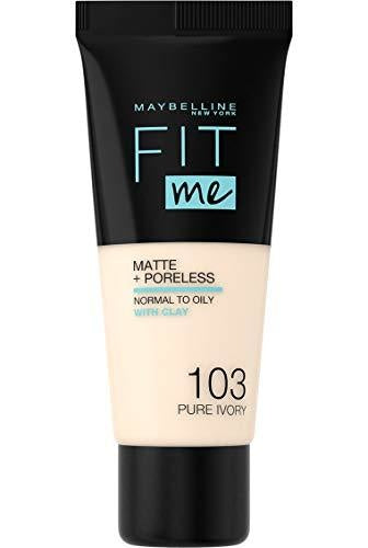 Maybelline Fit Me Matte & Poreless Foundation - 103 Pure Ivo - 30 ml