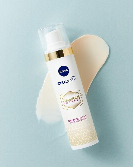 NIVEA Cellular Luminous Day Cream Anti-Pigment SPF50 - Protection against Pigmentation &amp; Photo-aging - 40ml - Packaging damaged