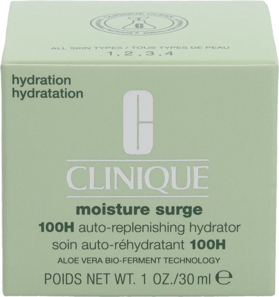 Clinique Moisture Surge 100H Auto-Replenishing Hydrator Feuchtigkeitsgel-Creme – 30 ml