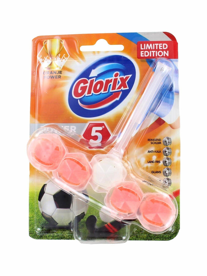 Glorix Toilettenblock Power 5 - EK Orange Power