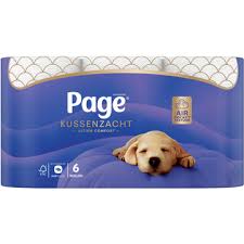 Kissen aus weichem Toilettenpapier