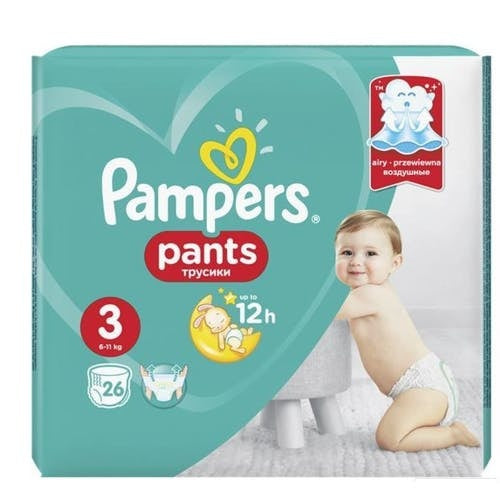 Pampers Baby Dry Pants Größe 3 - 26 Windelhose