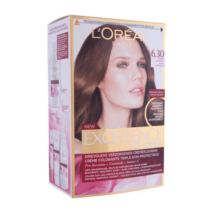 L'Oréal Excellence Creme 6,3 Dunkelgoldblond