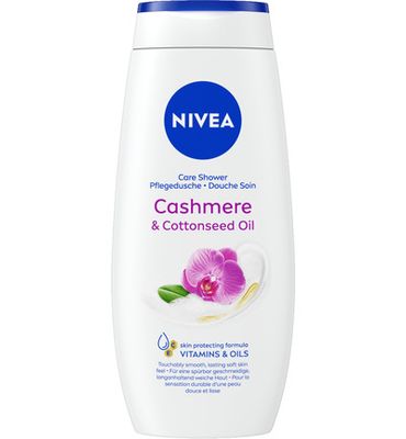 Nivea Soft Care Shower Cashmere &amp; Cotton Seed Oil - 250ml