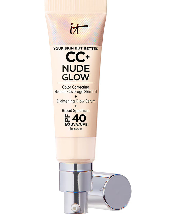 IT Cosmetics Your Skin But Better CC+ Nude Glow SPF40 Foundation - Fair Porcelain - Damaged Packaging
