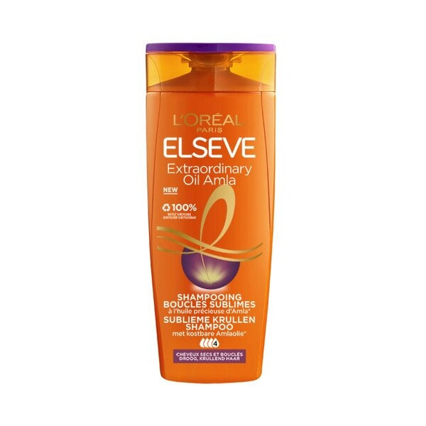 L'Oréal Paris Elsève Extraordinary Oil Sublime Curls – Shampoo 250 ml – Lockiges oder welliges Haar