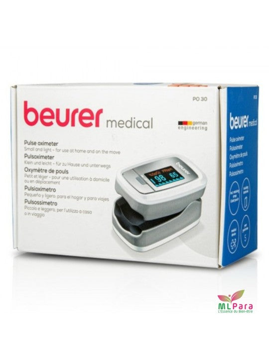 Beurer PO 30 Sättigungsmessgerät – Finger-Sauerstoffmessgerät