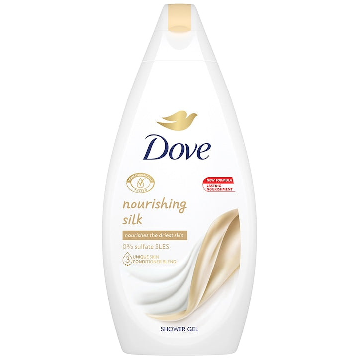 Dove Nourishing Silk Douchegel - 450 ml