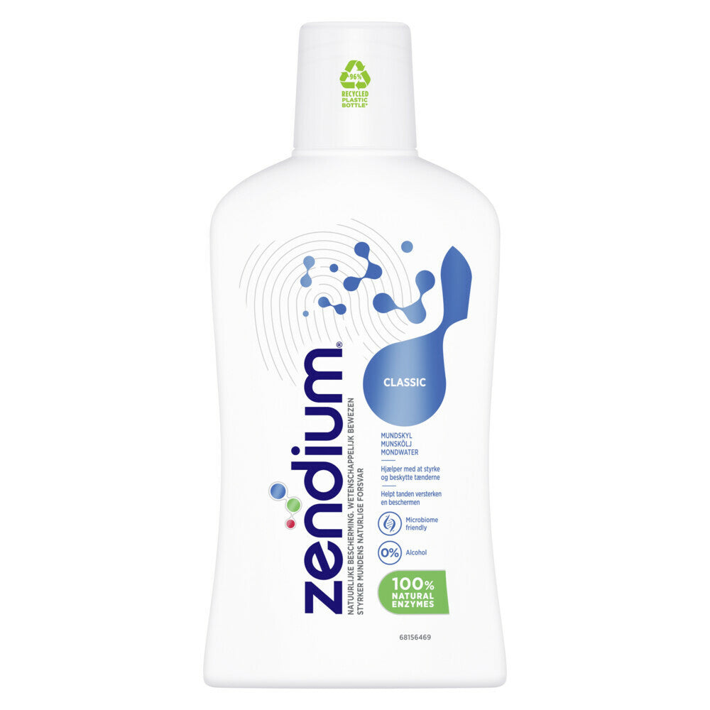 Zendium Mouthwash 0% Alcohol - 500 ml